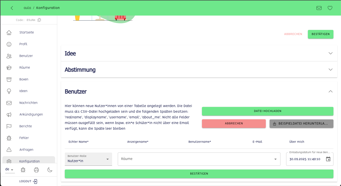 CSV-Import